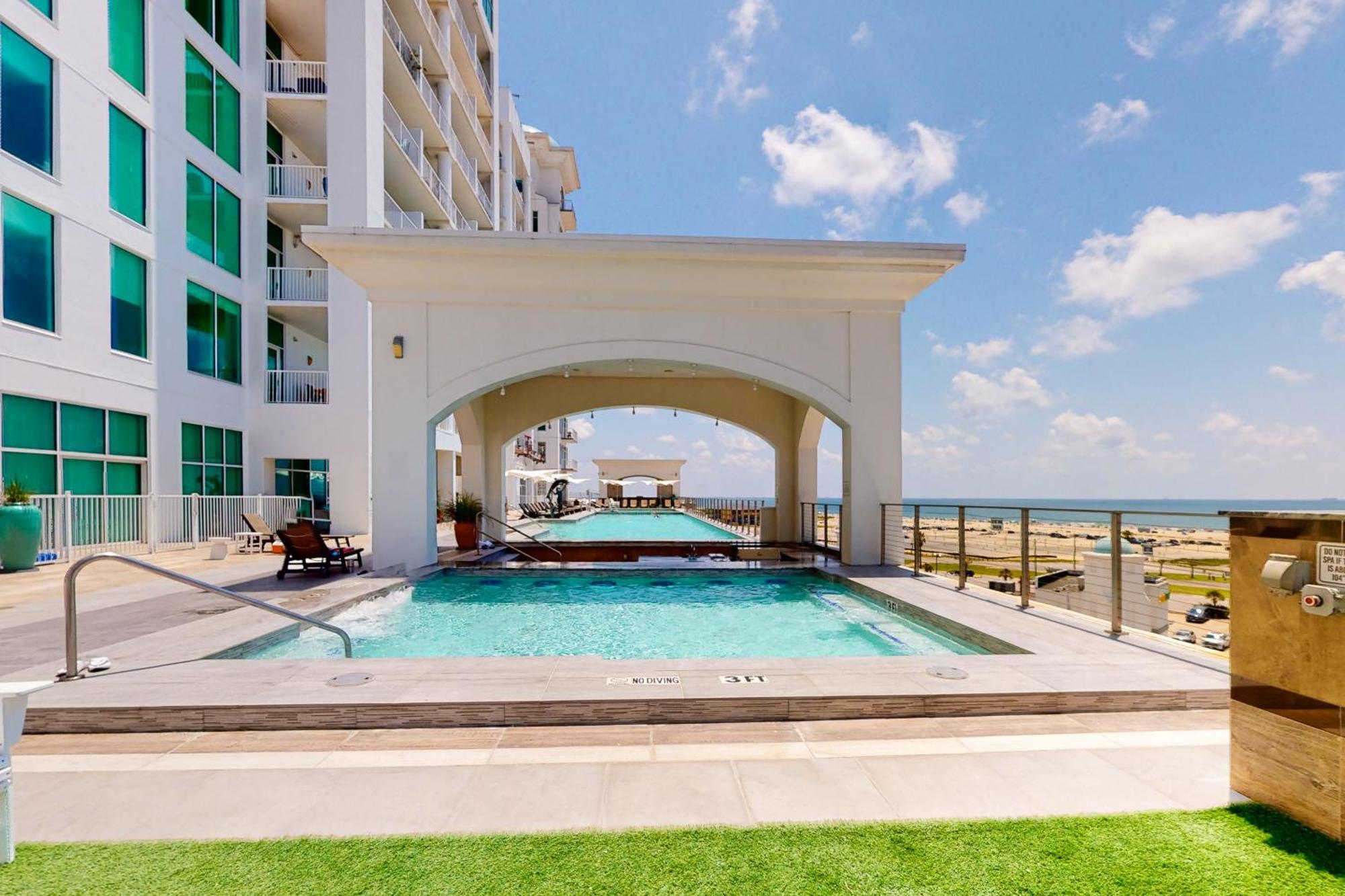 Emerald By The Sea 1214 Sea For Miles Galveston Buitenkant foto
