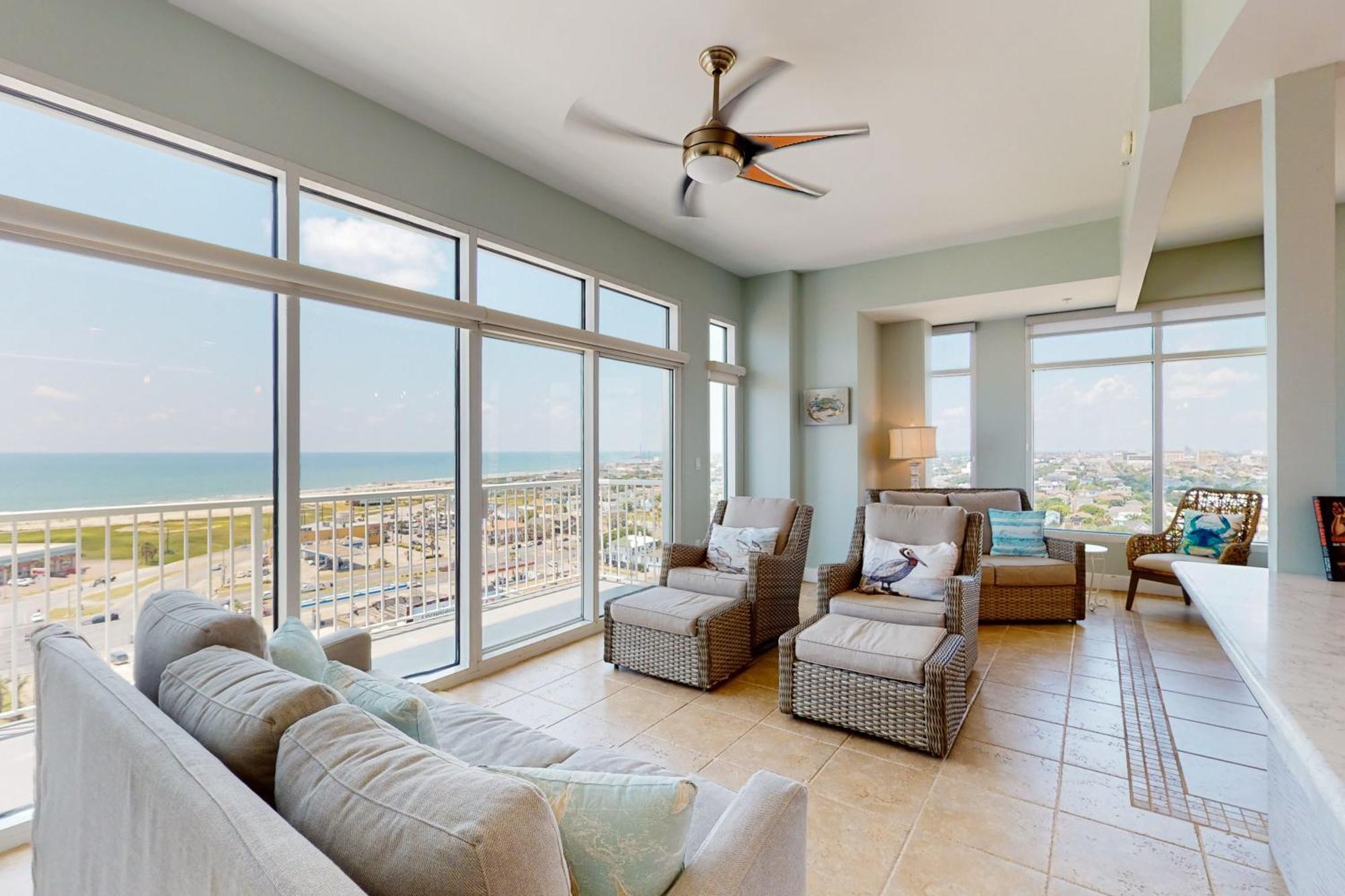 Emerald By The Sea 1214 Sea For Miles Galveston Buitenkant foto